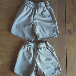 Khaki Active Shorts (2)